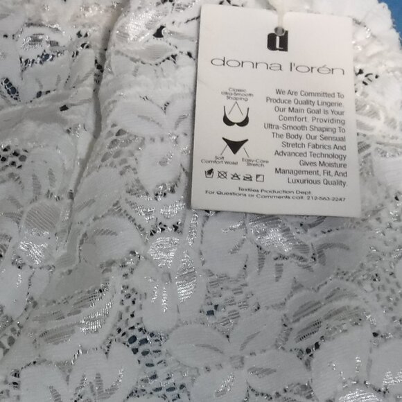 Hanky Panke Surpluce bralette and untmatched white panties size Large - Picture 7 of 9